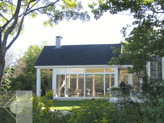 Portfolio image of a residential architectural design in Port Clyde, Maine by Phelps Architects