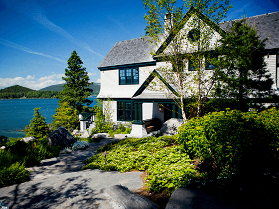 Portfolio image of a residential architectural design in Southwest Harbor, Maine by Phelps Architects