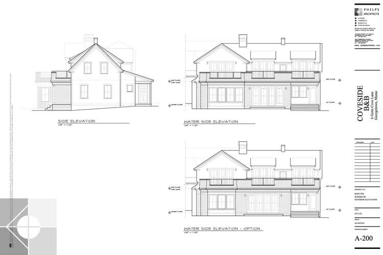 Coveside B&B in Georgetown by Phelps Architects.