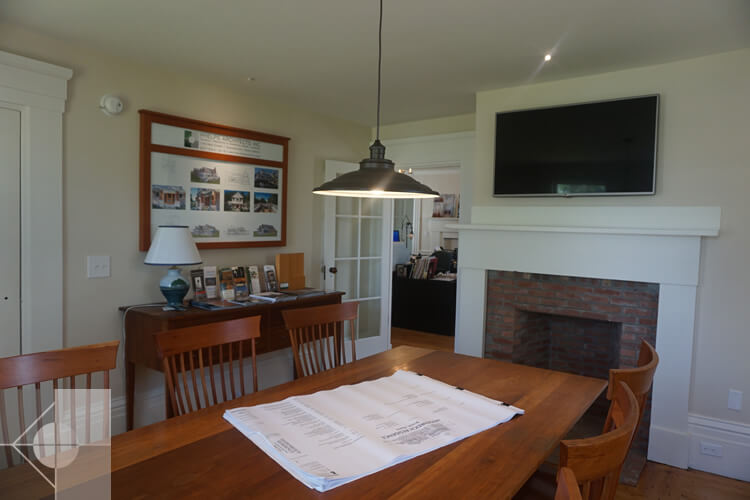 Conference room in the in-town professional building, Damariscotta, Maine.