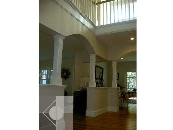 Interior design of a new residence by Phelps Architects.