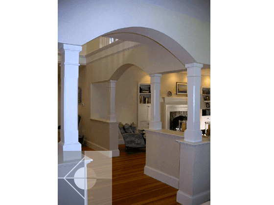 Interior design of a new residence by Phelps Architects.