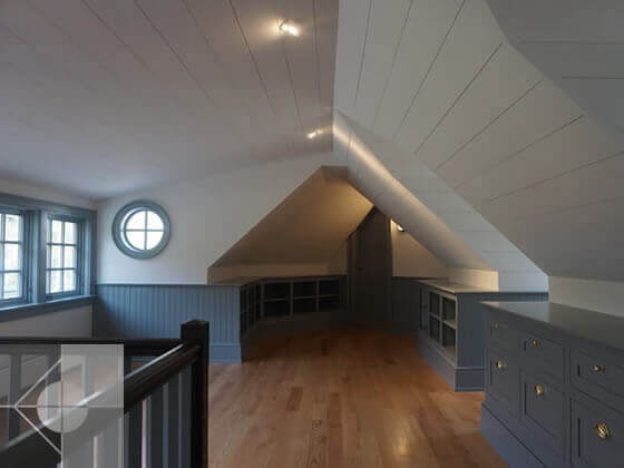 Study loft.