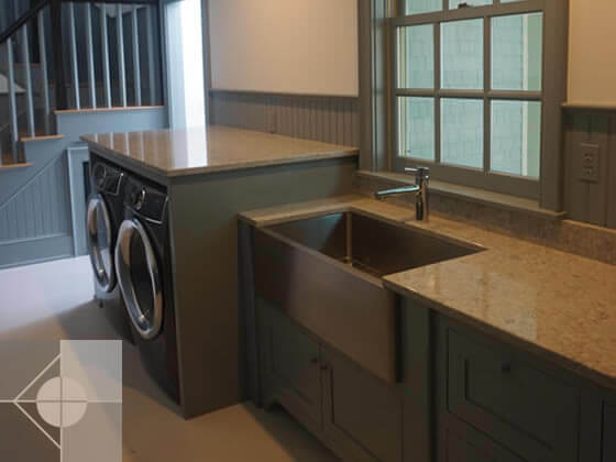 Laundry room.