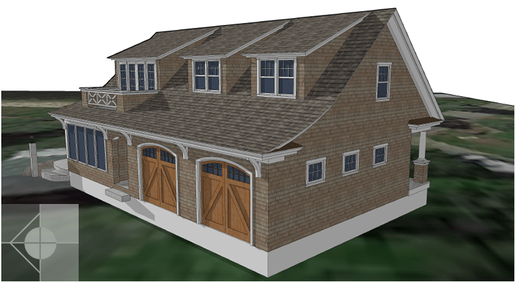 Pemaquid, Maine home designed by Phelps Architects.