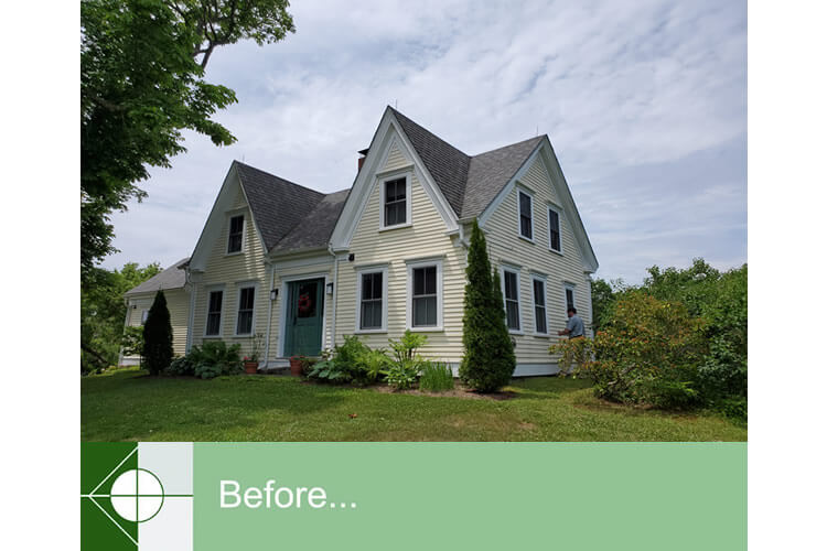Bristol, Maine renovation by Phelps Architects.