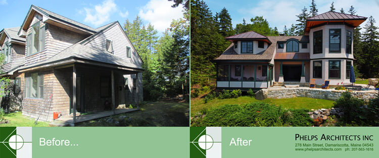 St. George, Maine renovation by Phelps Architects.