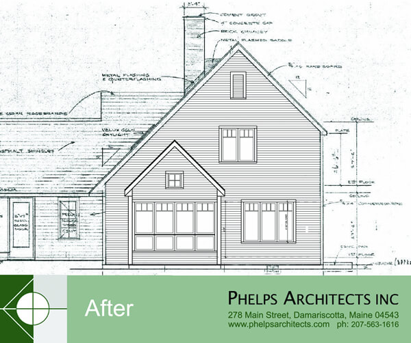 Walpole, Maine renovation by Phelps Architects.