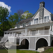 Bristol, Maine residence architectural design by Phelps Architects.