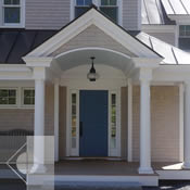 Bristol, Maine residence architectural design by Phelps Architects.