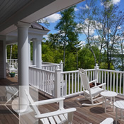 Bristol, Maine residence architectural design by Phelps Architects.