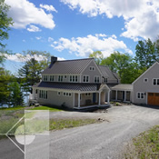Bristol, Maine residence architectural design by Phelps Architects.