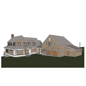 Bristol, Maine residence architectural design by Phelps Architects.