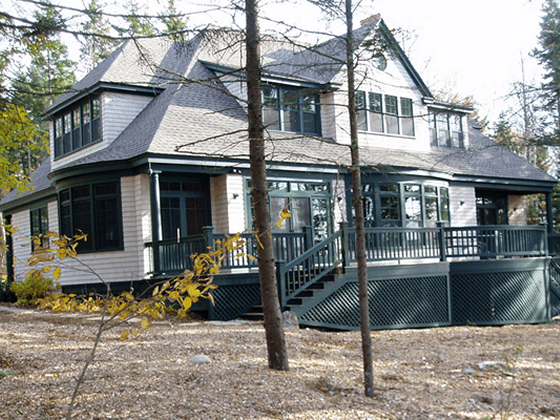 Portfolio image of a residential architectural design in Friendship, Maine by Phelps Architects