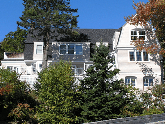 Portfolio image of a residential architectural design in South Bristol, Maine by Phelps Architects