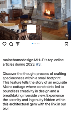 Instagram post of March 2019 article, Bigger on the Inside.